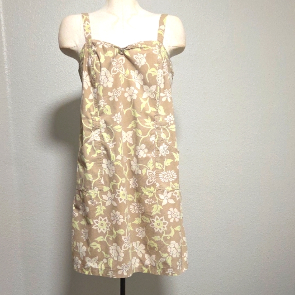 French Cuff Floral Mini Dress